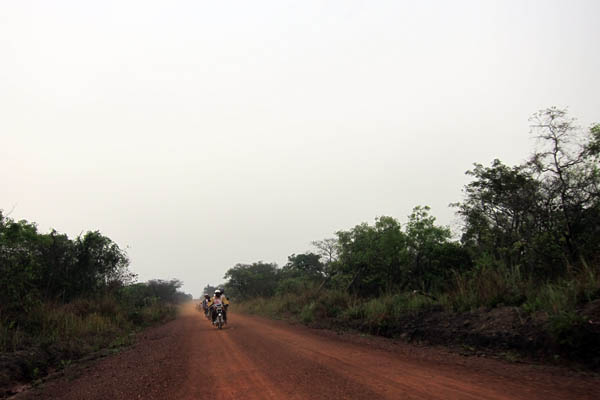 The road from Dungu to Duru, DR Congo
